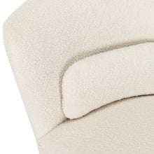 Monty Boucl&eacute; Swivel Armchair